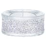 Shimmer tea light holder, Purple - Swarovski, 5428722