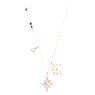 Swarovski Symbolic pendant, Star, White, Rose gold-tone plated - Swarovski, 5494352