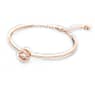 Swarovski Sparkling Dance bangle, Round cut, White, Rose gold-tone plated - Swarovski, 5497483