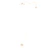 Una Halskette, Glücksklee, Rosa, Roségold-Legierungsschicht - Swarovski, 5514488