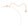 Parure Una, Tailles variées, Trèfle à quatre feuilles, Rose, Placage de ton or rosé - Swarovski, 5516488