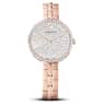 Cosmopolitan Uhr, Schweizer Produktion, Metallarmband, Roséfarben, Roségoldfarbenes Finish - Swarovski, 5517803