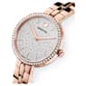 Cosmopolitan Uhr, Schweizer Produktion, Metallarmband, Roséfarben, Roségoldfarbenes Finish - Swarovski, 5517803