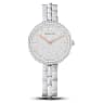Cosmopolitan watch, Swiss Made, Metal bracelet, Silver tone, Stainless steel - Swarovski, 5517807