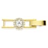 Angelic extender, Round cut, White, Gold-tone plated - Swarovski, 5517926