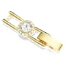 Angelic extender, Round cut, White, Gold-tone plated - Swarovski, 5517926