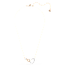 Swarovski Infinity ketting, Oneindigheidssymbool en hart, Wit, Gemengde metaalafwerking - Swarovski, 5518865