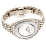 Crystalline Aura Uhr, Schweizer Produktion, Metallarmband, Goldfarben, Champagne-vergoldetes Finish - Swarovski, 5519456