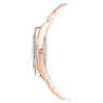Relógio Crystalline Aura, Fabrico suíço, Pulseira de metal, Tom ouro rosa, Acabamento em rosa dourado - Swarovski, 5519459