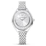 Crystalline Aura watch, Swiss Made, Metal bracelet, Silver tone, Stainless steel - Swarovski, 5519462