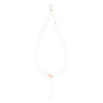 Swarovski Infinity Y necklace, Infinity, White, Rose gold-tone plated - Swarovski, 5521346