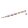 Crystalline ballpoint pen, Heart, Rose gold tone, Pink lacquered, rose gold-tone plated - Swarovski, 5527536