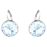 Orecchini pendenti Bella, Blu, Placcato rodio - Swarovski, 5528515