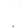 Pendente Bella V, Taglio Round, Grigio, Placcato color oro rosa - Swarovski, 5528552
