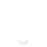 Collana Baron, Foglia, Bianca, Placcato color oro rosa - Swarovski, 5528751