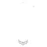 Baron necklace, Leaf, Gray, Rhodium plated - Swarovski, 5528900
