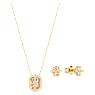 Favor set, Gold tone, Gold-tone plated - Swarovski, 5528953