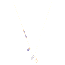 Pendentif Symbolica, Aile, Violet, Placage de ton or rosé - Swarovski, 5535523