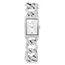 Cocktail watch, Swiss Made, Full pavé, Crystal bracelet, Silver tone, Stainless steel - Swarovski, 5547617