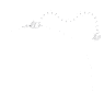 Attract hanger, Verschillende slijpvormen, Cluster, Wit, Rodium toplaag - Swarovski, 5571077