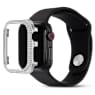Coque Sparkling, Pour Apple Watch® Series 4 & 5, 40 mm, Ton argenté - Swarovski, 5572573