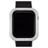 Coque Sparkling, Pour Apple Watch® Series 4 & 5, 40 mm, Ton argenté - Swarovski, 5572573