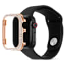 Sparkling case, For Apple Watch® Series 4 & 5, 40 mm, Rose gold tone - Swarovski, 5572574