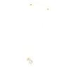 Pendentif Tahlia, Blanc, Placage de ton or - Swarovski, 5580298