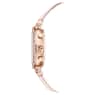 Passage Chrono watch, Swiss Made, Leather strap, Pink, Rose gold-tone finish - Swarovski, 5580352