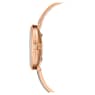 Crystalline Delight watch, Swiss Made, Metal bracelet, Black, Rose gold-tone finish - Swarovski, 5580530