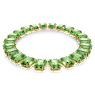 Millenia Tennisネックレス, オーバーサイズ クリスタル, オクタゴンカット, グリーン, ゴールドトーン・プレーティング - Swarovski, 5598261