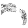 Hyperbola bracelet, Mixed cuts, Infinity, White, Rhodium plated - Swarovski, 5598351