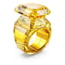 Lucent cocktailring, Octagon-slijpvorm, Geel - Swarovski, 5600226