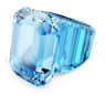 Lucent Cocktailring, Oktagon-Schliff, Blau - Swarovski, 5600235