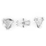 Mesmera Cocktailring, Set (3), Verschiedene Schliffe, Weiß, Rhodiniert - Swarovski, 5600854