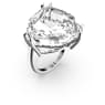 Mesmera cocktail ring, Set (3), Mixed cuts, White, Rhodium plated - Swarovski, 5600854