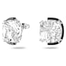 Orecchini a lobo Harmonia, Taglio Cushion, Bianchi, Mix di finiture - Swarovski, 5600943