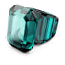 Lucent cocktail ring, Octagon cut, Green - Swarovski, 5607346