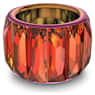 Curiosa แหวนค็อกเทล, เจียระไนทรง Baguette, ชมพู - Swarovski, 5607415