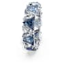 Ortyx 칵테일 링, 트라이앵글 컷, 블루, 로듐 플래팅 - Swarovski, 5608527