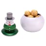 Holiday Cheers Snowman Candy Bowl - Swarovski, 5610000