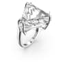 Bague cocktail Mesmera, Parure (3), Tailles variées, Blanche, Métal rhodié - Swarovski, 5610385