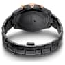 Octea Lux Sport watch, Swiss Made, Metal bracelet, Black, Black finish - Swarovski, 5610472