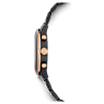 Octea Lux Sport watch, Swiss Made, Metal bracelet, Black, Black finish - Swarovski, 5610472