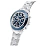 Montre Octea lux sport, Fabriqué en Suisse, Bracelet en métal, Bleues, Acier inoxydable - Swarovski, 5610481