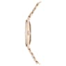 Attract watch, Swiss Made, Pavé, Crystal bracelet, Gold tone, Champagne gold-tone finish - Swarovski, 5610484