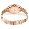 Attract watch, Swiss Made, Pavé, Metal bracelet, Rose gold tone, Rose gold-tone finish - Swarovski, 5610487