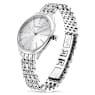 Orologio Attract, Fabbricato in Svizzera, Pavé, Bracciale di metallo, Tono argentato, Acciaio inossidabile - Swarovski, 5610490