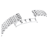 Attract watch, Swiss Made, Pavé, Metal bracelet, Silver tone, Stainless steel - Swarovski, 5610490