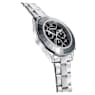Montre Octea Lux Sport, Fabriqué en Suisse, Bracelet en métal, Noir, Acier inoxydable - Swarovski, 5610520